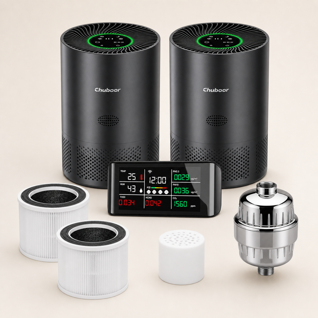Complete Home Reset — Air, PM2.5 + Shower Filter Kit
