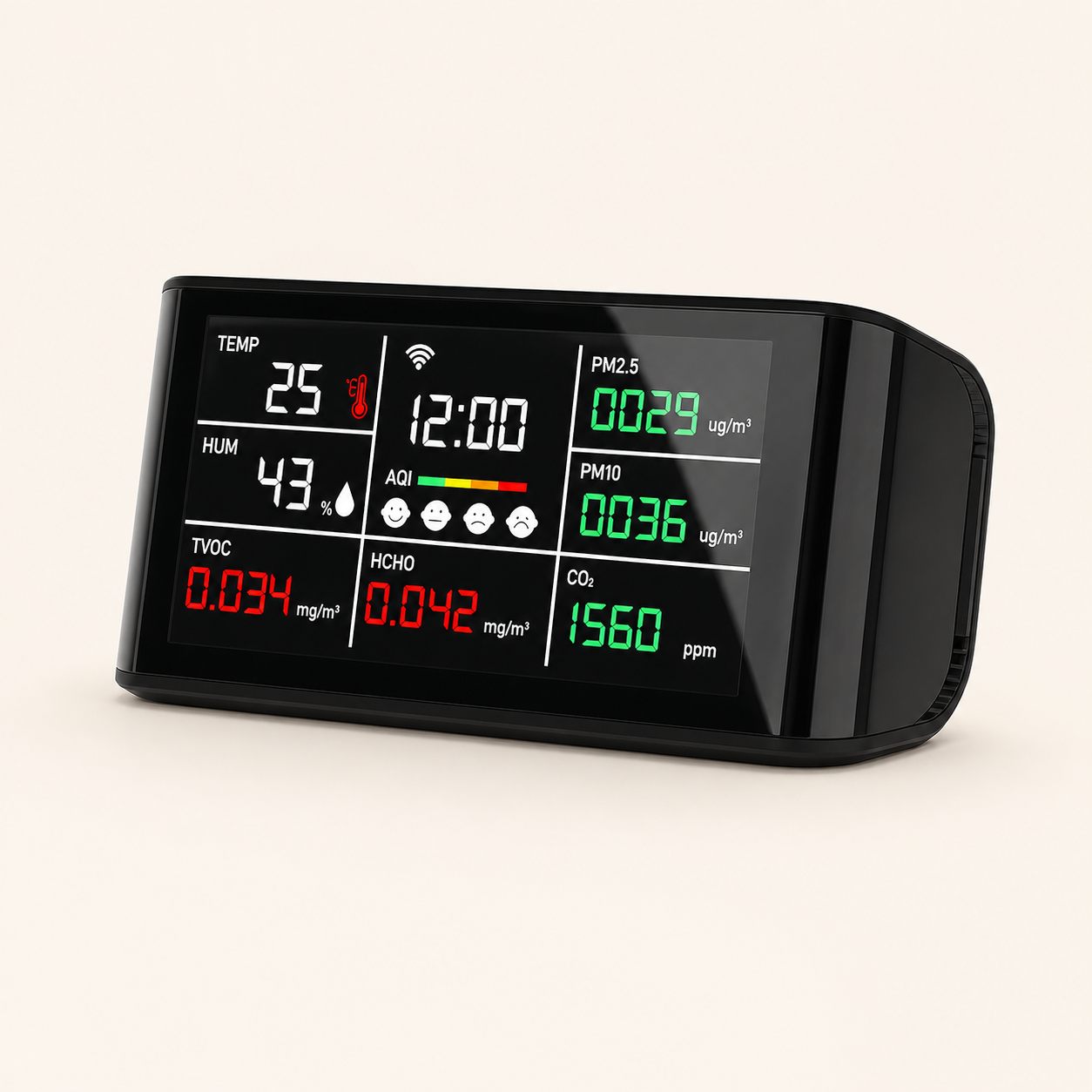 PM2.5 Indoor Air Quality Monitor — DM69M-WIFI